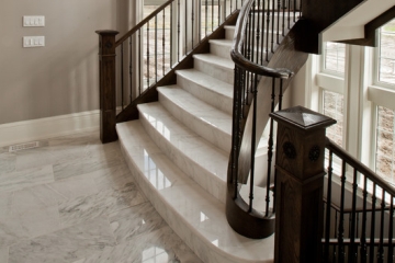 marble stairs